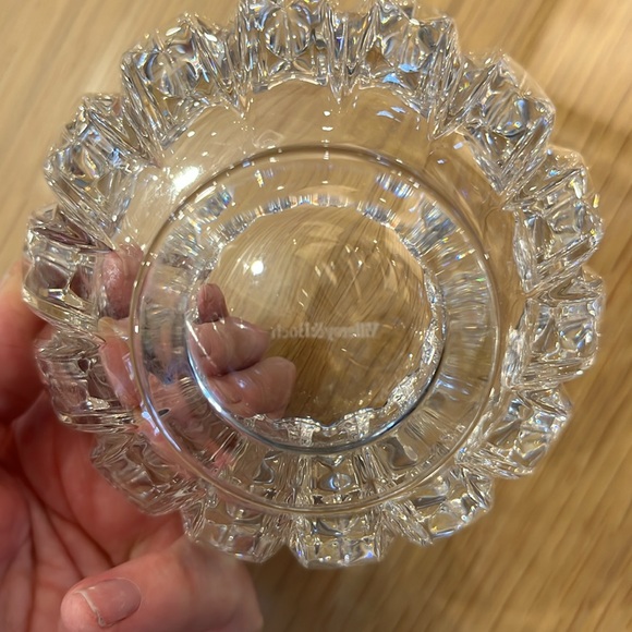2  cut crystal Villeroy & Boch small bowls. - Picture 3 of 3